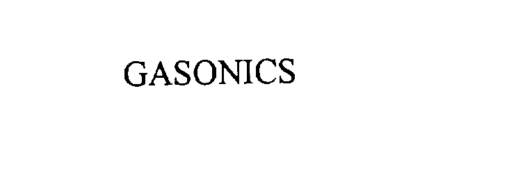  GASONICS