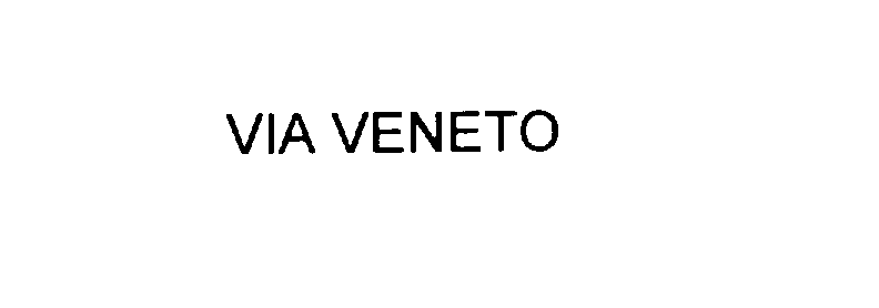 Trademark Logo VIA VENETO