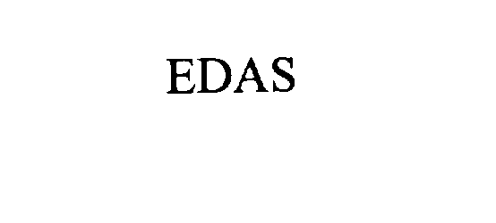Trademark Logo EDAS