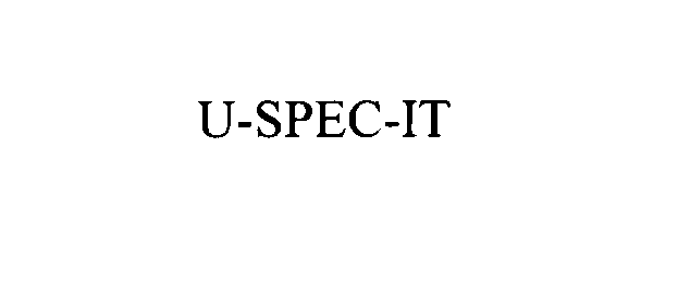  U-SPEC-IT
