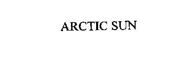 Trademark Logo ARCTIC SUN