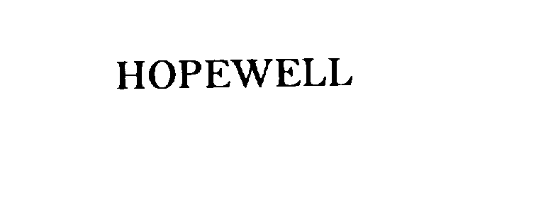 Trademark Logo HOPEWELL