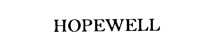 Trademark Logo HOPEWELL