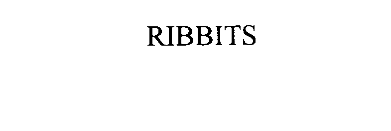 Trademark Logo RIBBITS