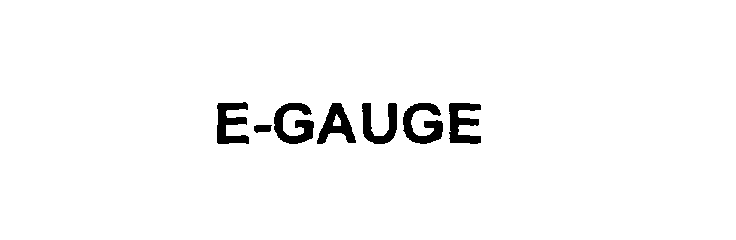 Trademark Logo E-GAUGE