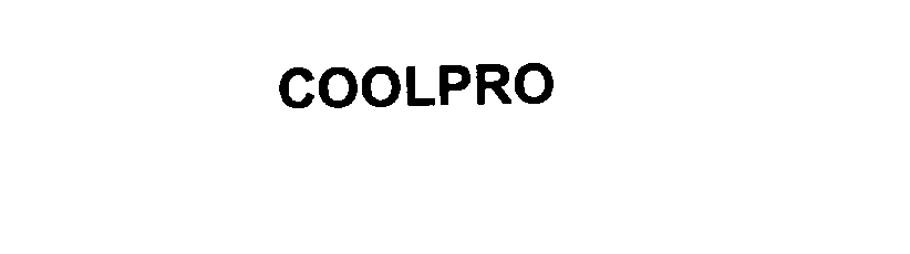 Trademark Logo COOLPRO
