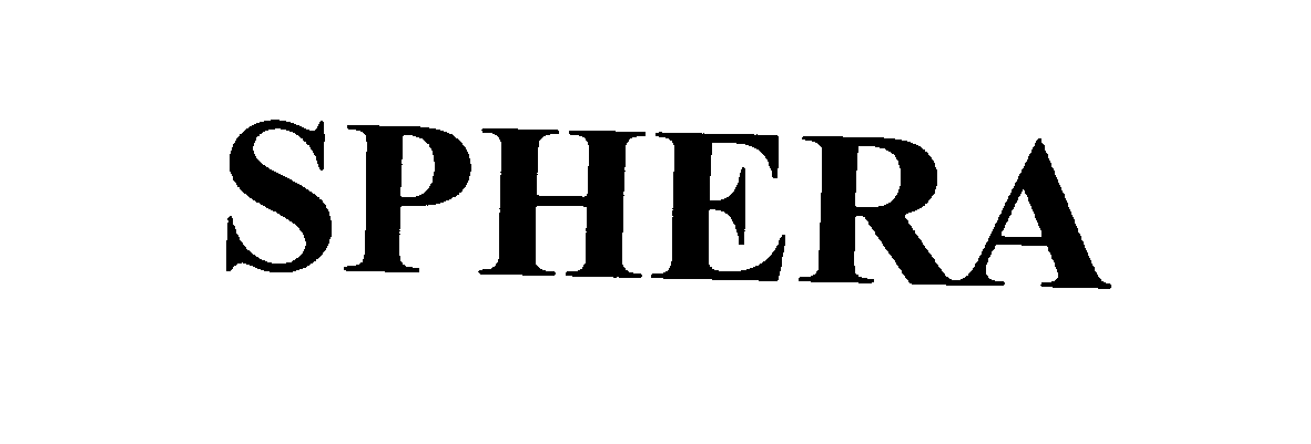 Trademark Logo SPHERA
