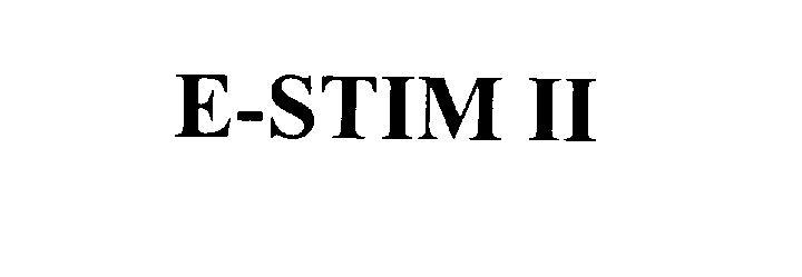 Trademark Logo E-STIM II