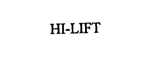  HI-LIFT