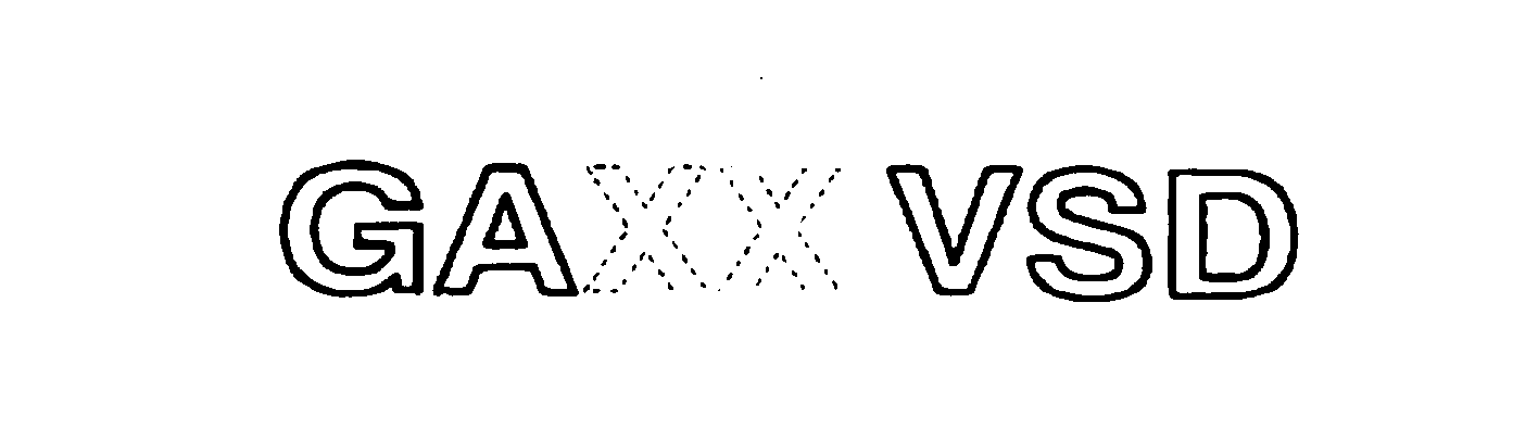 Trademark Logo GAXX VSD