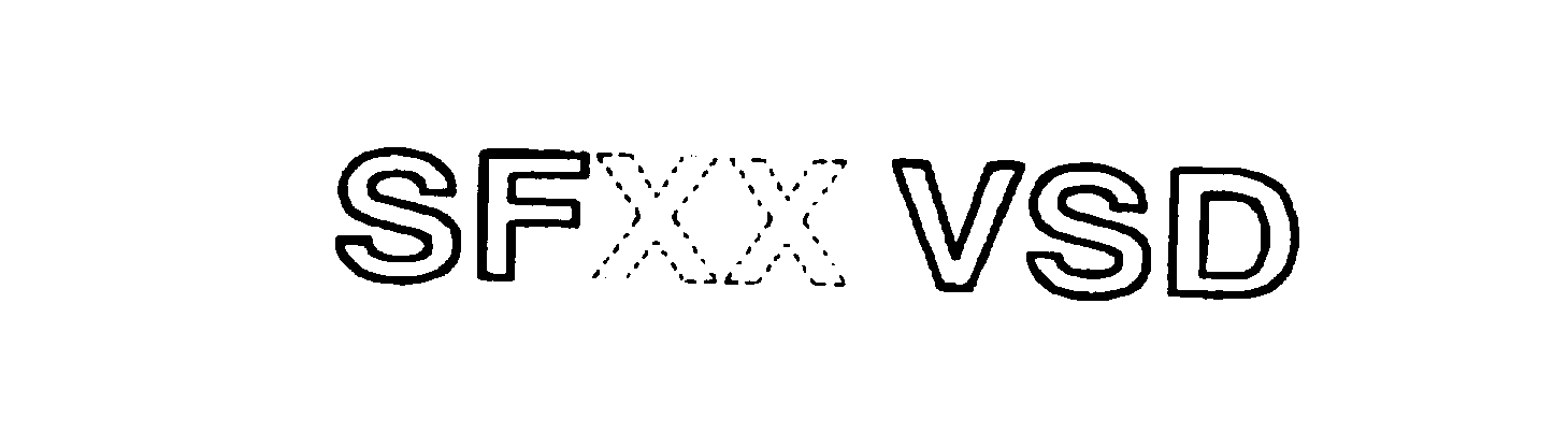 Trademark Logo SFXX VSD