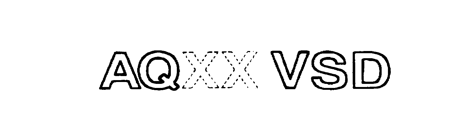 Trademark Logo AQXX VSD