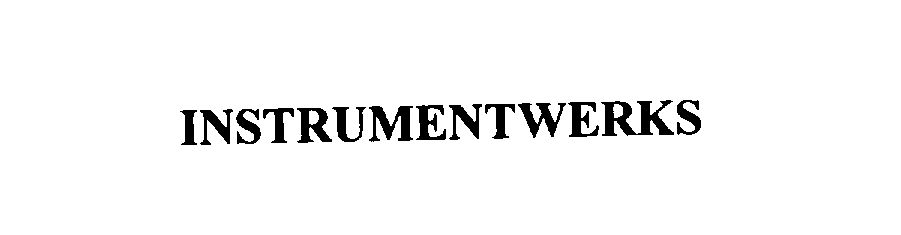 Trademark Logo INSTRUMENTWERKS