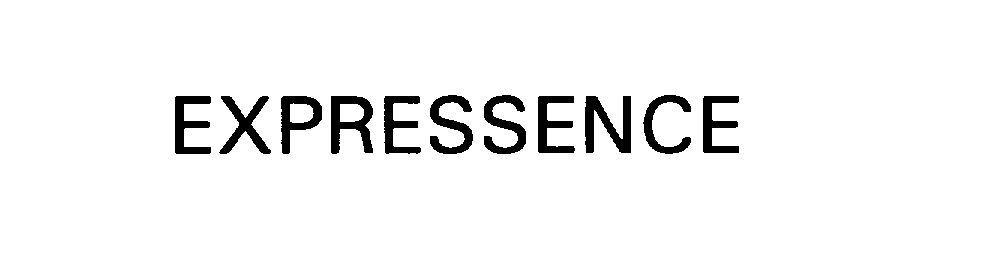 Trademark Logo EXPRESSENCE