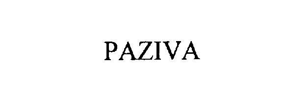  PAZIVA