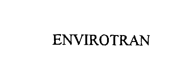 Trademark Logo ENVIROTRAN