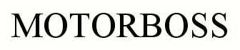 Trademark Logo MOTORBOSS