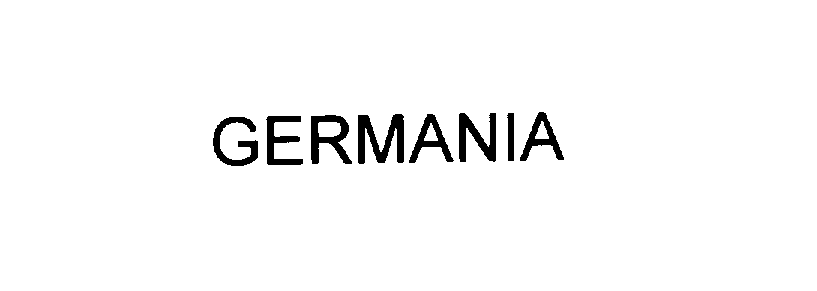 Trademark Logo GERMANIA