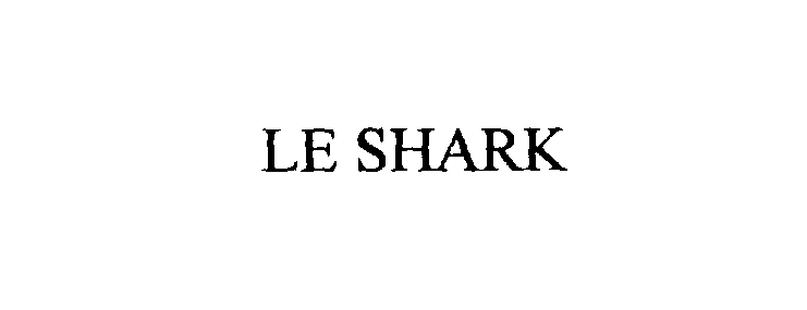 Trademark Logo LE SHARK