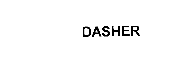 Trademark Logo DASHER