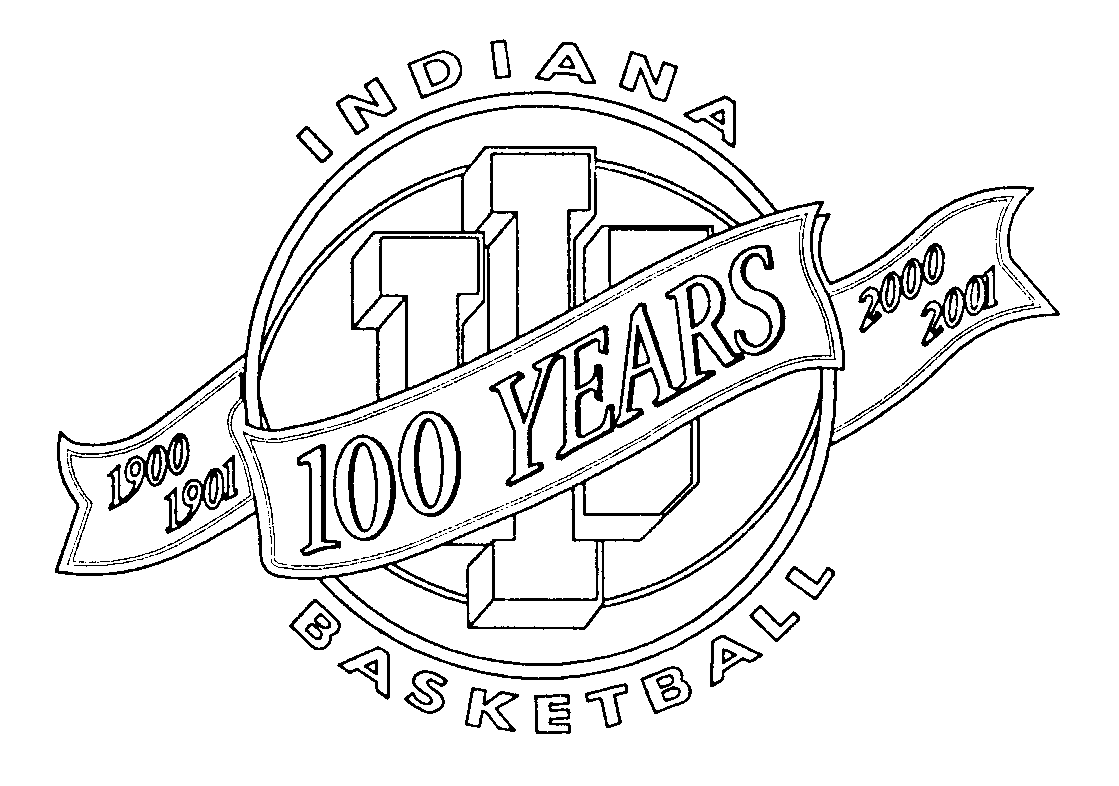  1900 1901 INDIANA BASKETBALL 100 YEARS2000 2001