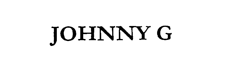  JOHNNY G