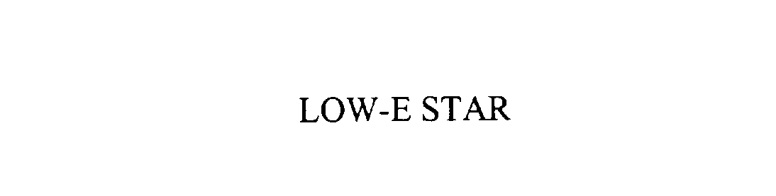  LOW-E STAR