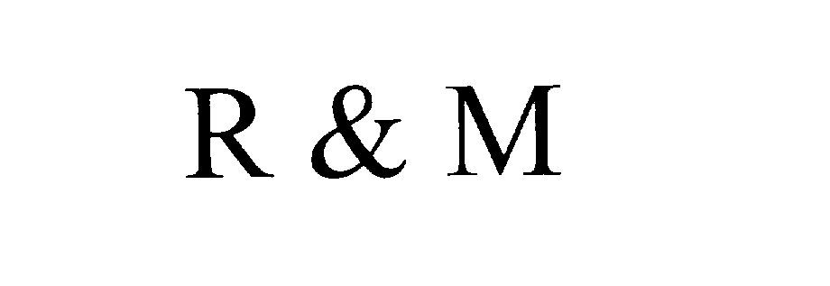 Trademark Logo R&M