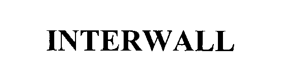 Trademark Logo INTERWALL