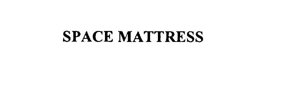 Trademark Logo SPACE MATTRESS