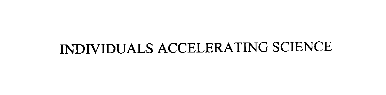  INDIVIDUALS ACCELERATING SCIENCE