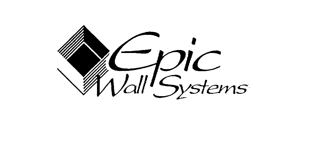 Trademark Logo EPIC WALL SYSTEMS AND DESIGN