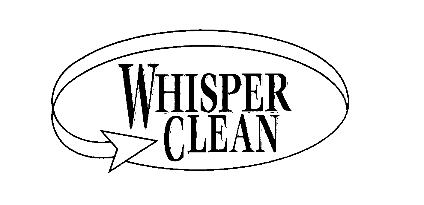 Trademark Logo WHISPER CLEAN
