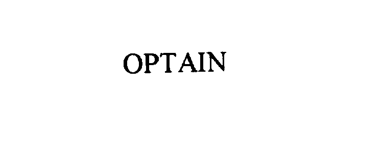 Trademark Logo OPTAIN