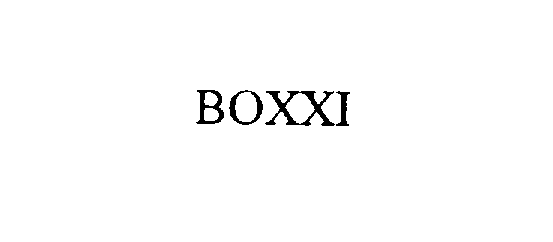  BOXXI