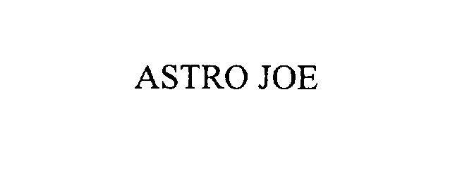  ASTRO JOE