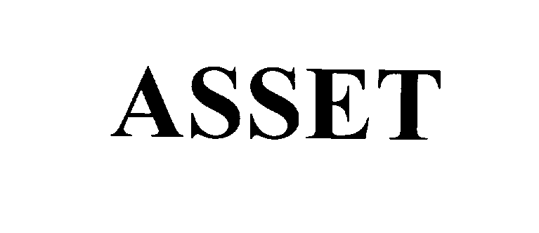 Trademark Logo ASSET