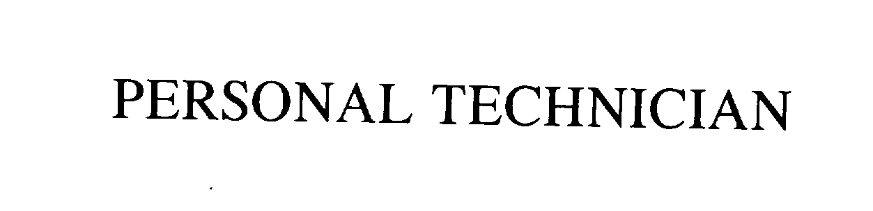 Trademark Logo PERSONAL TECHNICIAN