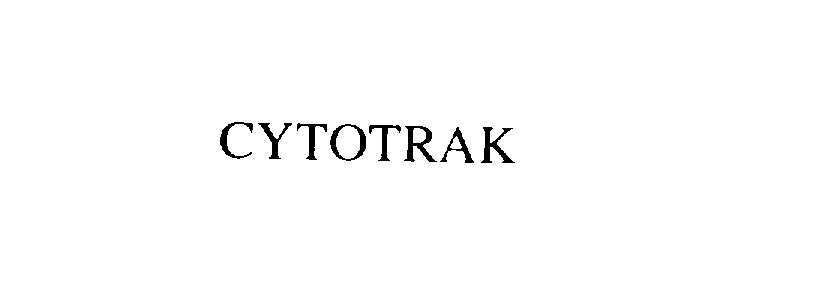 Trademark Logo CYTOTRAK