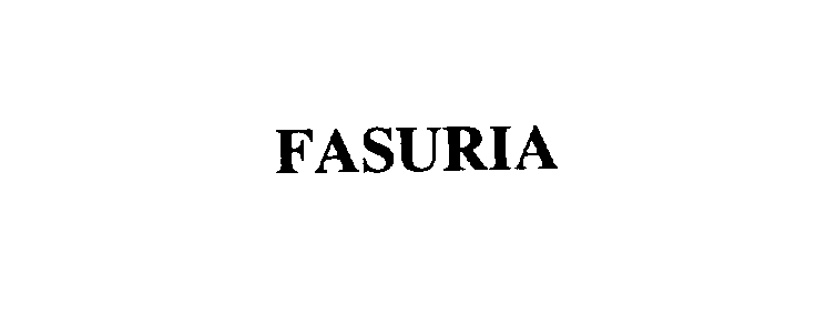 Trademark Logo FASURIA
