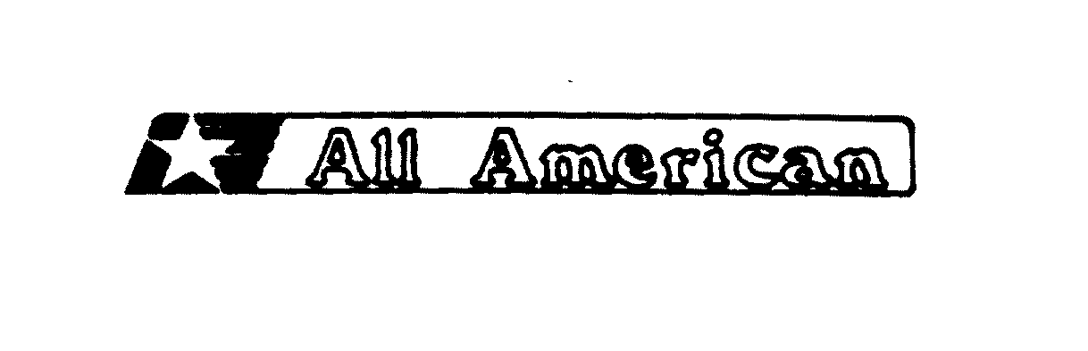 Trademark Logo ALL AMERICAN