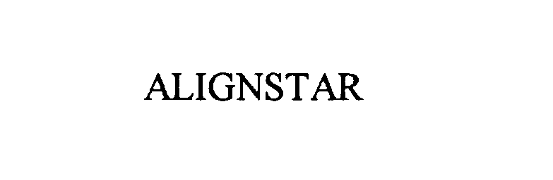 Trademark Logo ALIGNSTAR