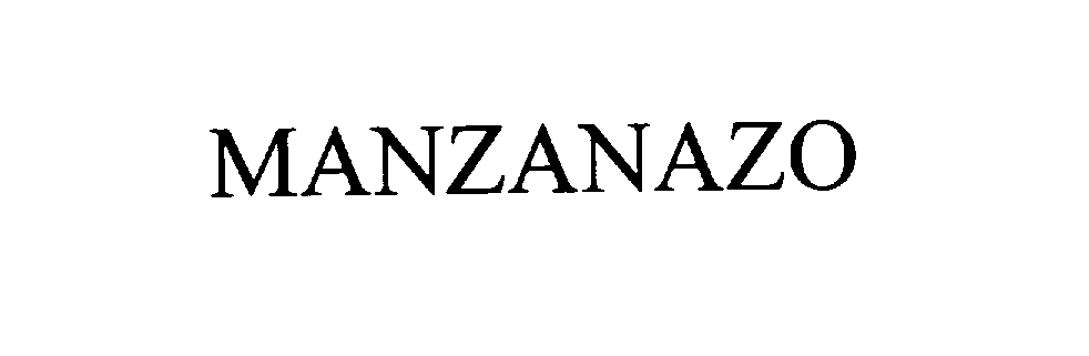  MANZANAZO