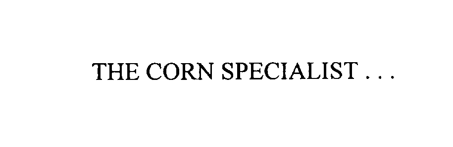  THE CORN SPECIALIST