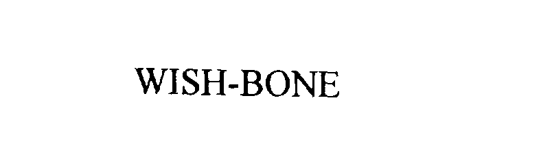 Trademark Logo WISH-BONE
