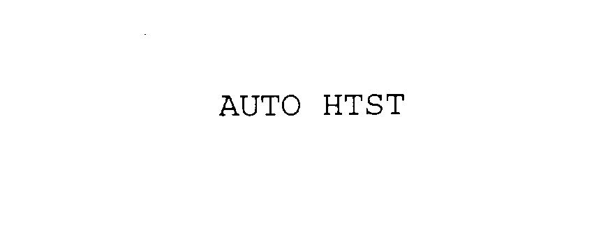  AUTO HTST