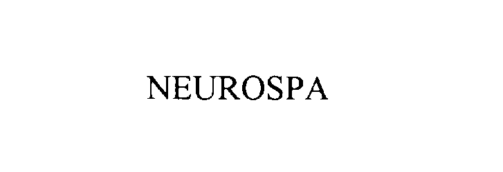 Trademark Logo NEUROSPA