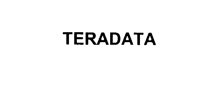 Trademark Logo TERADATA