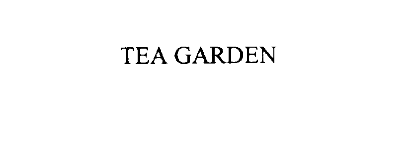  TEA GARDEN