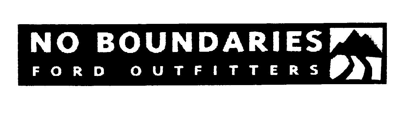 Trademark Logo NO BOUNDARIES FORD OUTFITTERS